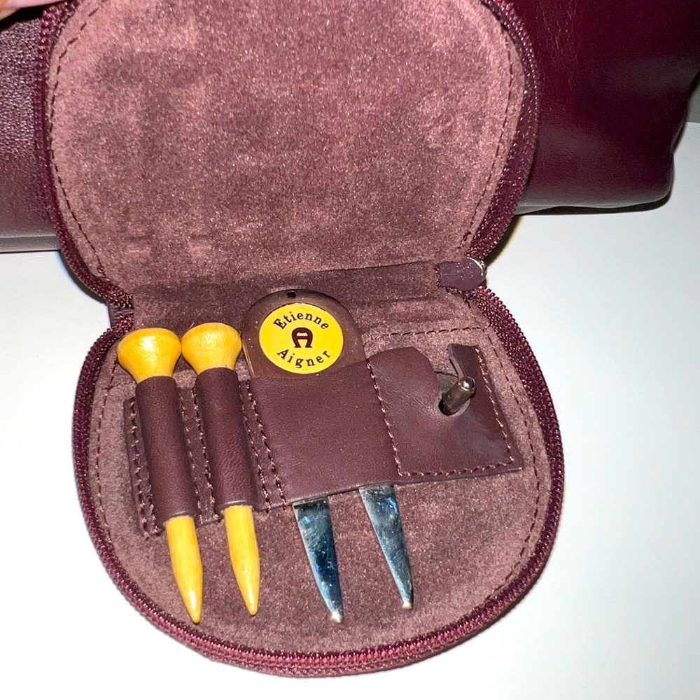 ETIENNE AIGNER; Custom Leather Shoulder/Handbag - Picture 5 of 6